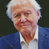 British Broadcaster David Attenborough Diamond Painting