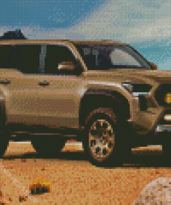 Brown Toyota 4Runner Diamond Painting