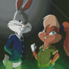 Bugs Bunny and Lola Diamond Painting