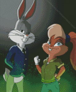 Bugs Bunny and Lola Diamond Painting