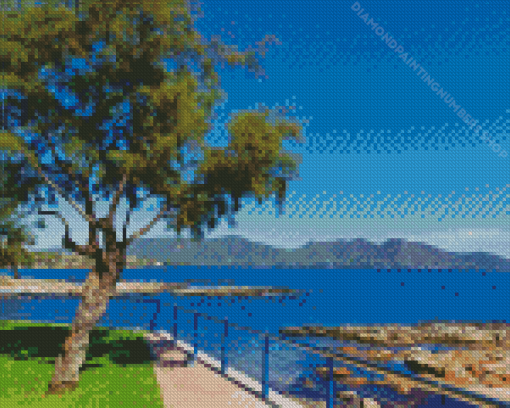 Cala Bona Mallorca Diamond Painting