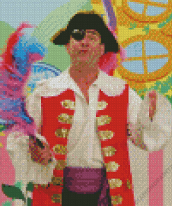 Captain Feathersword Diamond Painting