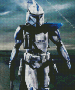 Captain Rex Character Diamond Painting