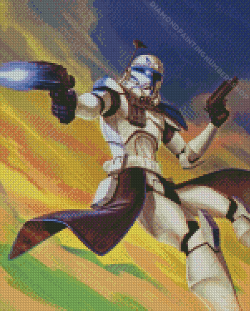 Captain Rex Diamond Painting