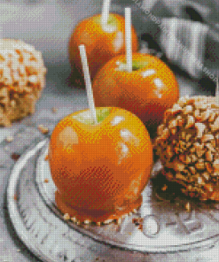 Caramel Apples Diamond Painting