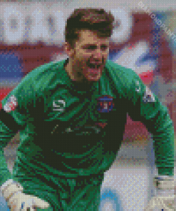 Carlisle United Goalkeeper Mark Gillespie Diamond Painting