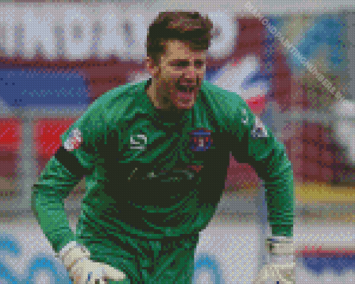 Carlisle United Goalkeeper Mark Gillespie Diamond Painting