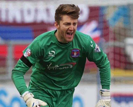 Carlisle United Goalkeeper Mark Gillespie Diamond Painting