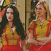 Caroline And Max Two Broke Girls Diamond Painting