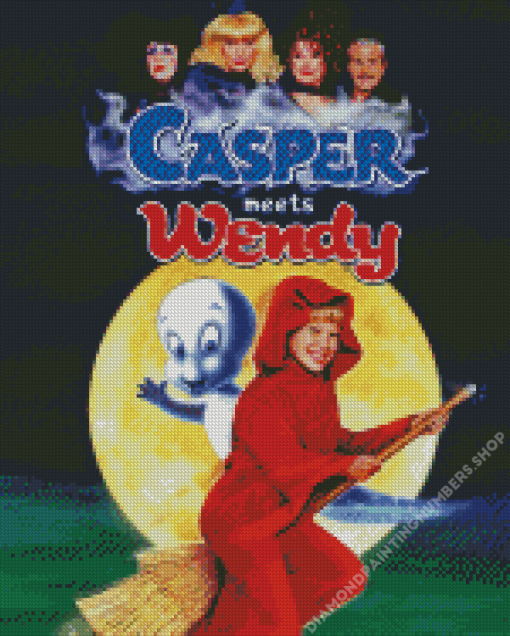 Casper The Friendly Ghost Diamond Painting