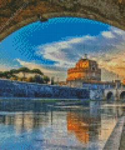 Castel Santangelo Diamond Painting