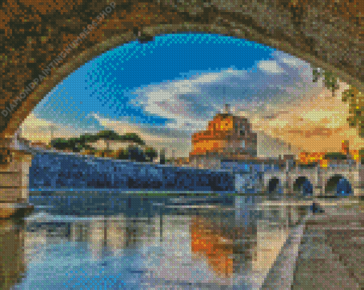 Castel Santangelo Diamond Painting