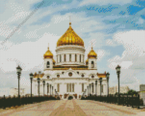 Cathedral Of Christ The Savior Russia Diamond Painting