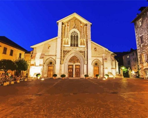 Chambery Cathedral Diamond Painting