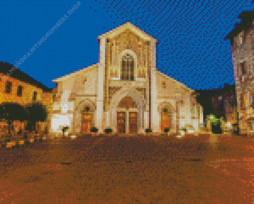 Chambery Cathedral Diamond Painting