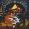 Charles Wysocki All Burned Out Diamond Painting