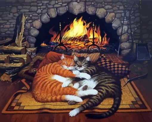 Charles Wysocki All Burned Out Diamond Painting