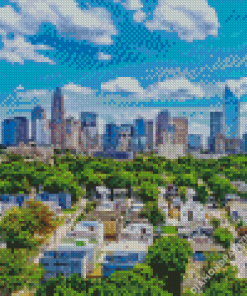 Charlotte Skylines Diamond Painting