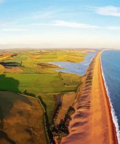 Chesil Beach Diamond Painting