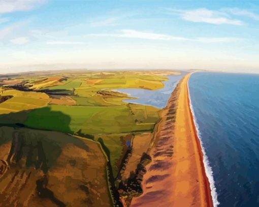 Chesil Beach Diamond Painting