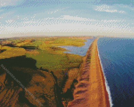 Chesil Beach Diamond Painting