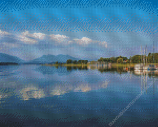 Chiemsee Lake In Germany Diamond Painting