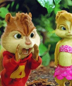 Chipettes Diamond Painting