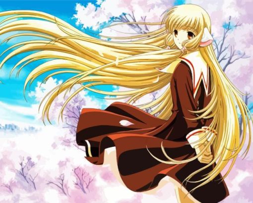 Chobits Chii Diamond Painting