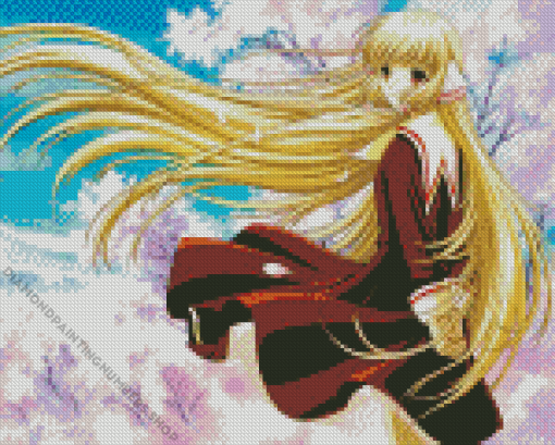 Chobits Chii Diamond Painting