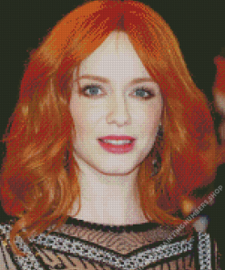 Christina Hendricks Actress Diamond Painting