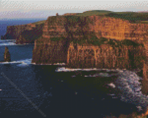 Cliffs Of Moher Irish Coast Diamond Painting