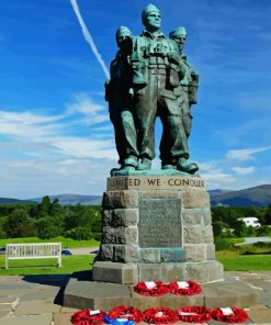 Commando Memorial Diamond Painting