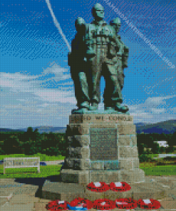 Commando Memorial Diamond Painting