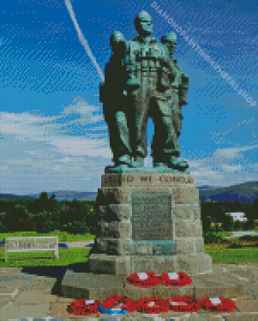 Commando Memorial Diamond Painting