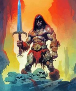 Conan The Barbarian Diamond Painting