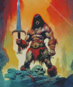 Conan The Barbarian Diamond Painting