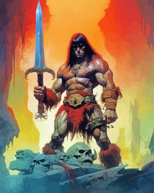 Conan The Barbarian Diamond Painting