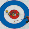 Curling Player Diamond Painting