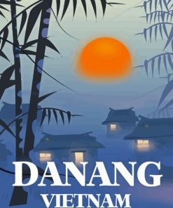 Da Nang Vietnam Poster Art Diamond Painting