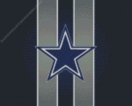 Dallas Cowboys Logo Diamond Painting