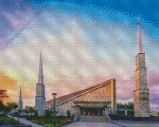 Dallas Temple Diamond Painting