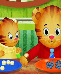 Daniel Tiger Diamond Painting