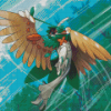 Decidueye Pokemon Character Diamond Painting