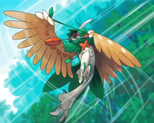 Decidueye Pokemon Character Diamond Painting