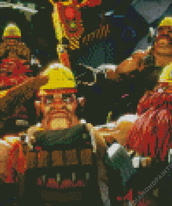 Deep Rock Video Game Diamond Painting