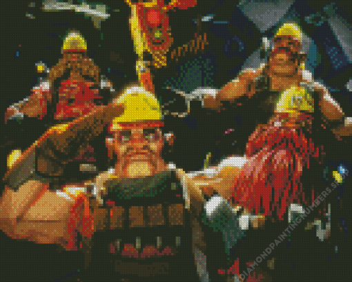 Deep Rock Video Game Diamond Painting