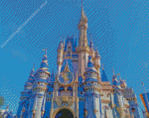 Disney Magic Kingdom Park Diamond Painting