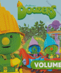 Doozers Cartoon Diamond Painting