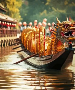 Dragon Boat Diamond Painting