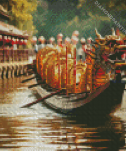 Dragon Boat Diamond Painting